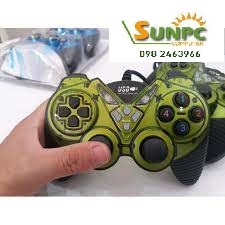 Tay cầm chơi Game USB-9082 Double shock controller